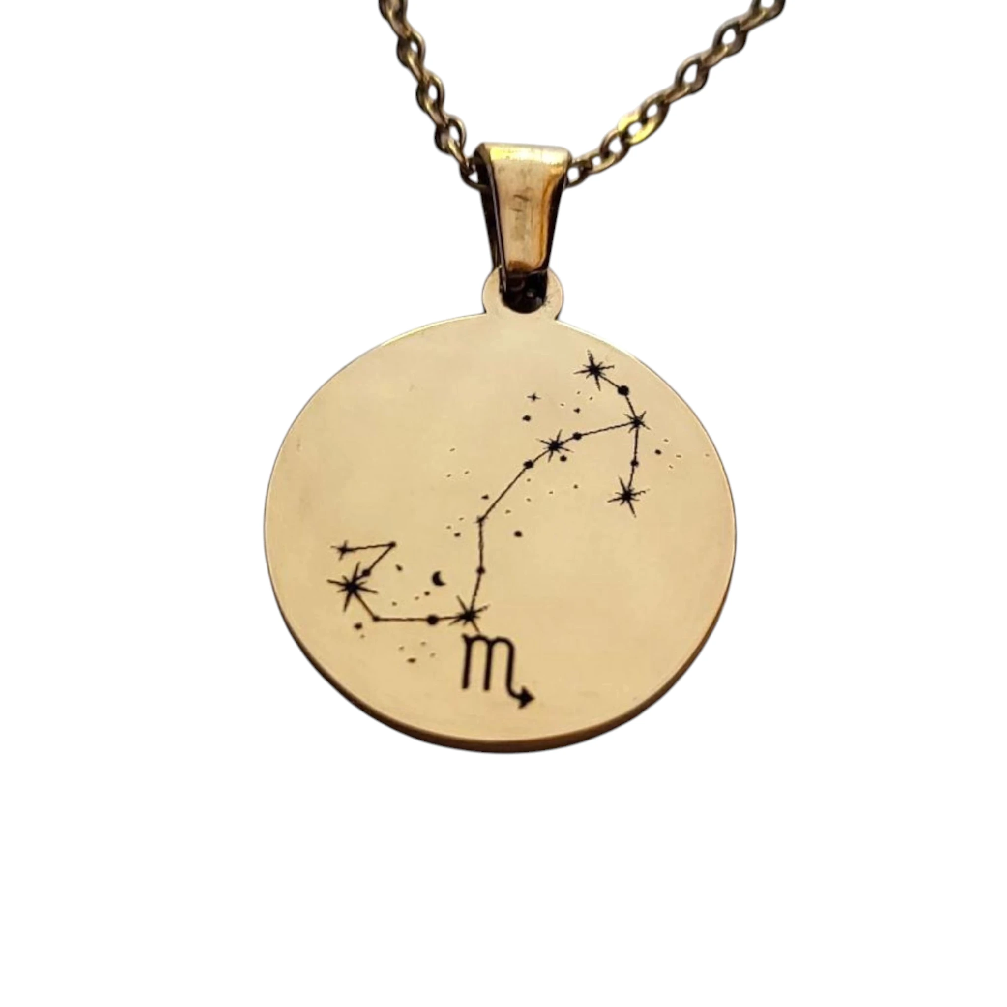 horoszkop skorpio csillagkep nyaklanc arany 2