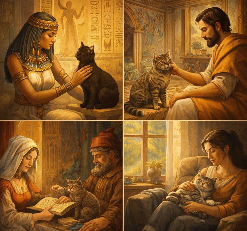 Read more about the article Mióta él együtt az ember és a macska? – Egy különleges szövetség története